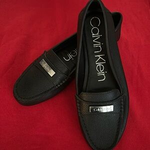 Worn once Calvin Klein women’s loafers